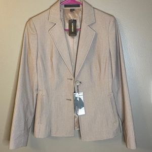 Express classic jacket taupe blazer size 0 NWT